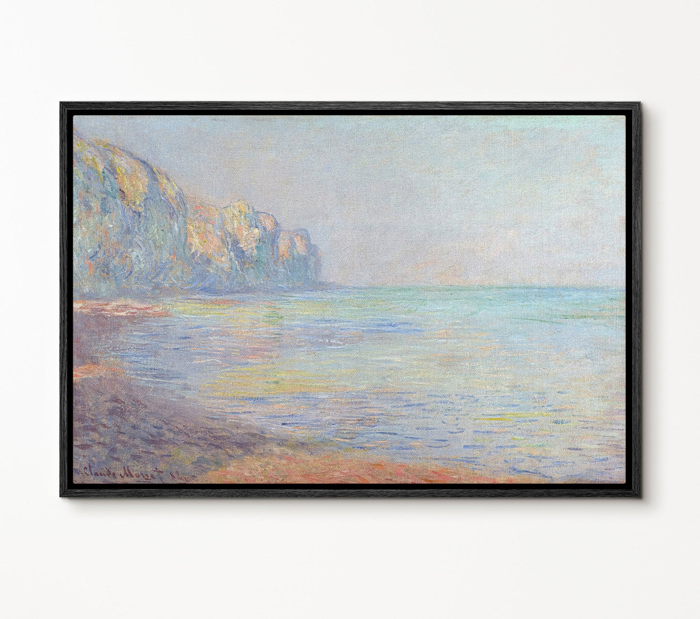 Misty Morning at Pourville 1882 - EasySugerMisty Morning at Pourville 1882Framed Canvas PrintsEasySugerEasySugerMisty Morning at Pourville 188224x16Black