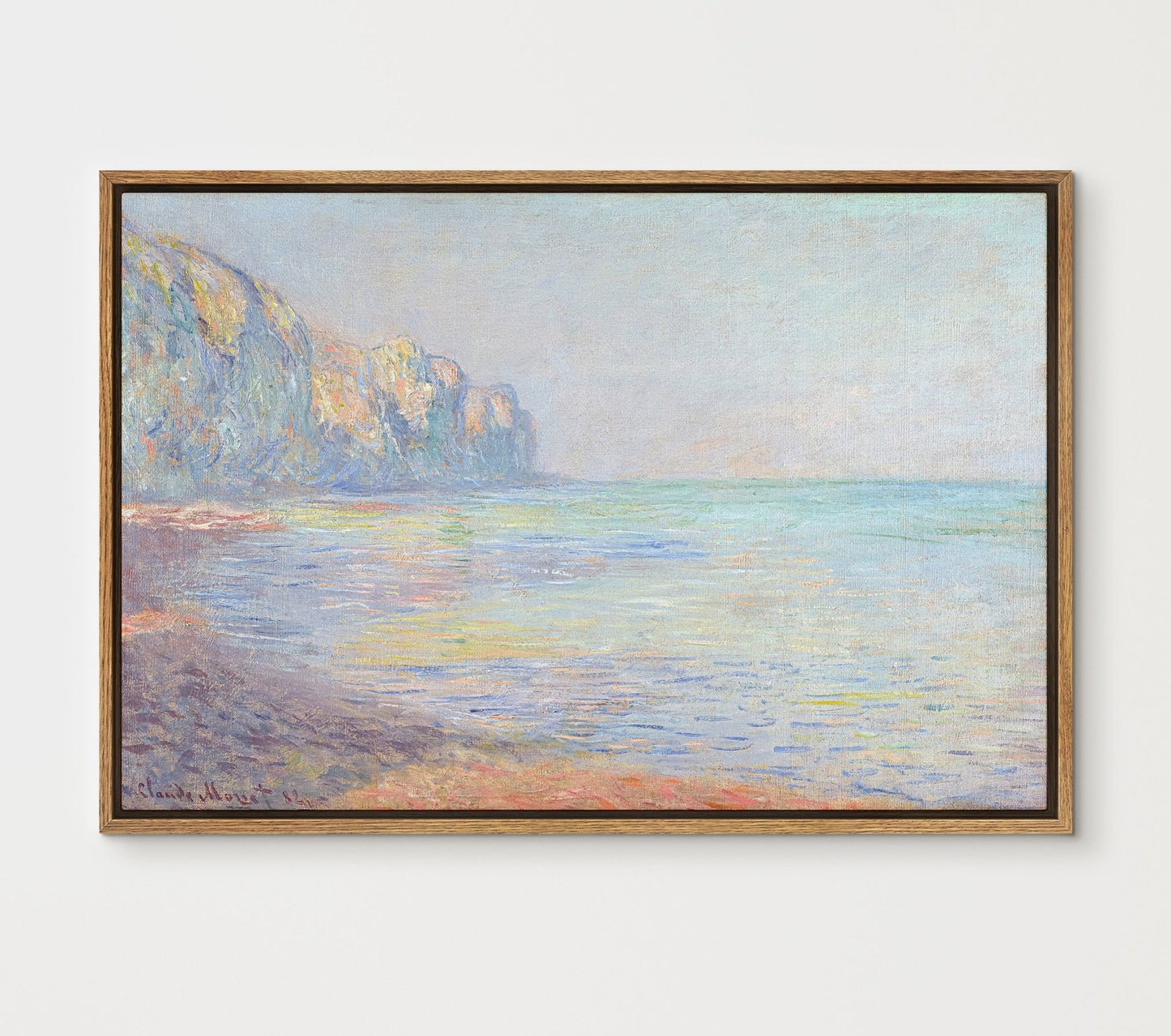 Misty Morning at Pourville 1882 - EasySugerMisty Morning at Pourville 1882Framed Canvas PrintsEasySugerEasySugerMisty Morning at Pourville 188224x16Natural