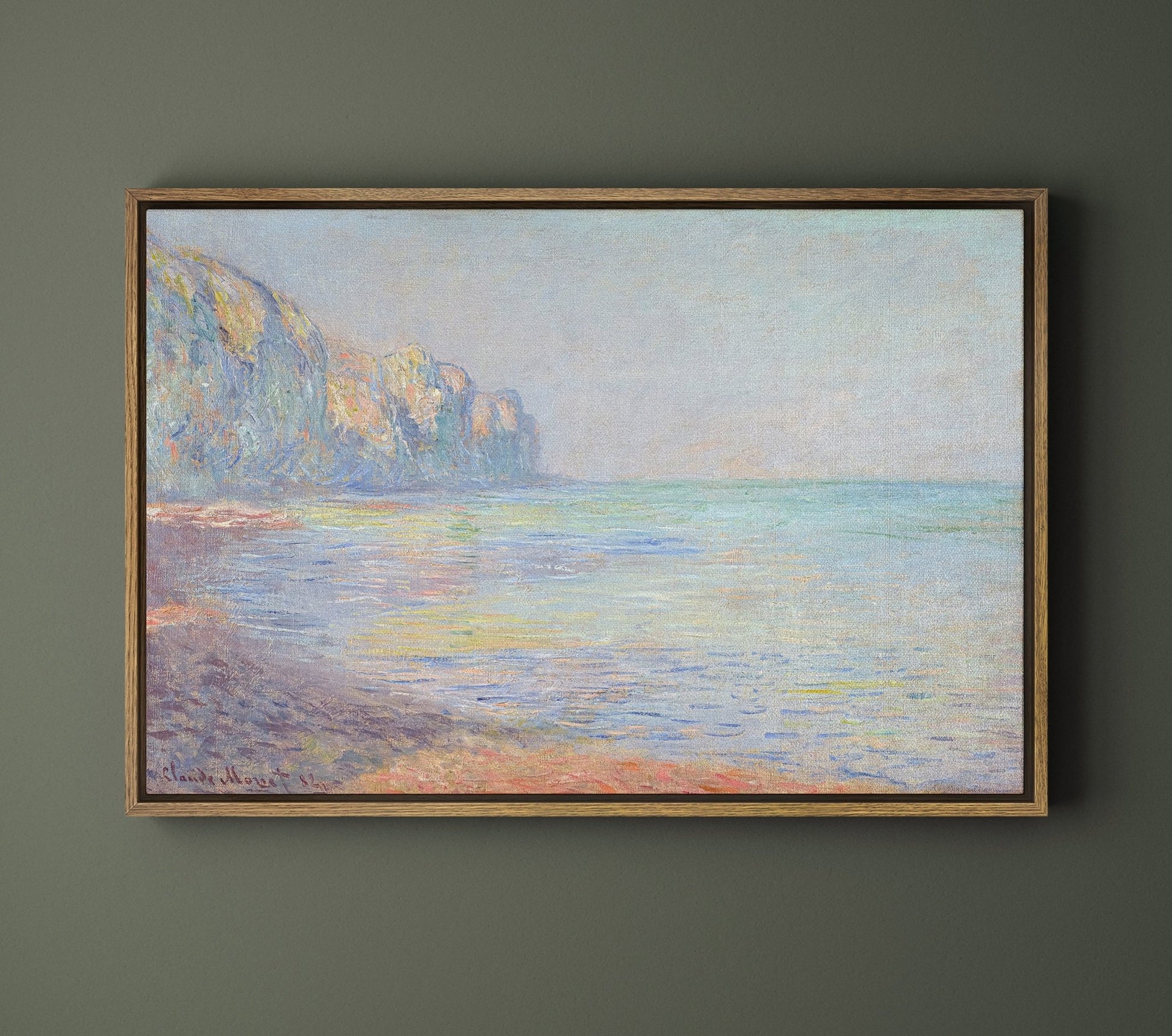 Misty Morning at Pourville 1882 - EasySugerMisty Morning at Pourville 1882Framed Canvas PrintsEasySugerEasySugerMisty Morning at Pourville 188224x16Light