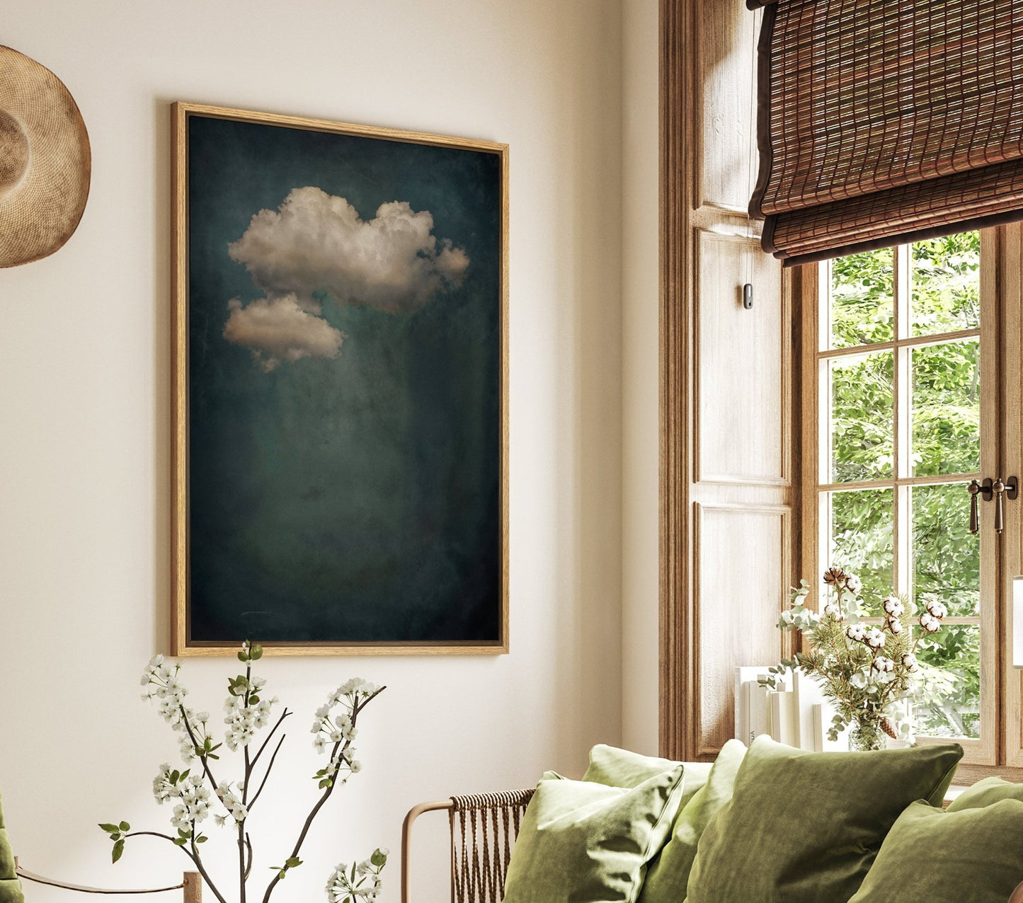 Moody Clouds | Premuim Framed Canvas Print | CL45 - EasySugerMoody Clouds | Premuim Framed Canvas Print | CL45Framed Canvas PrintsEasySugerEasySugerMoody Clouds | Premuim Framed Canvas Print | CL4516x24Light