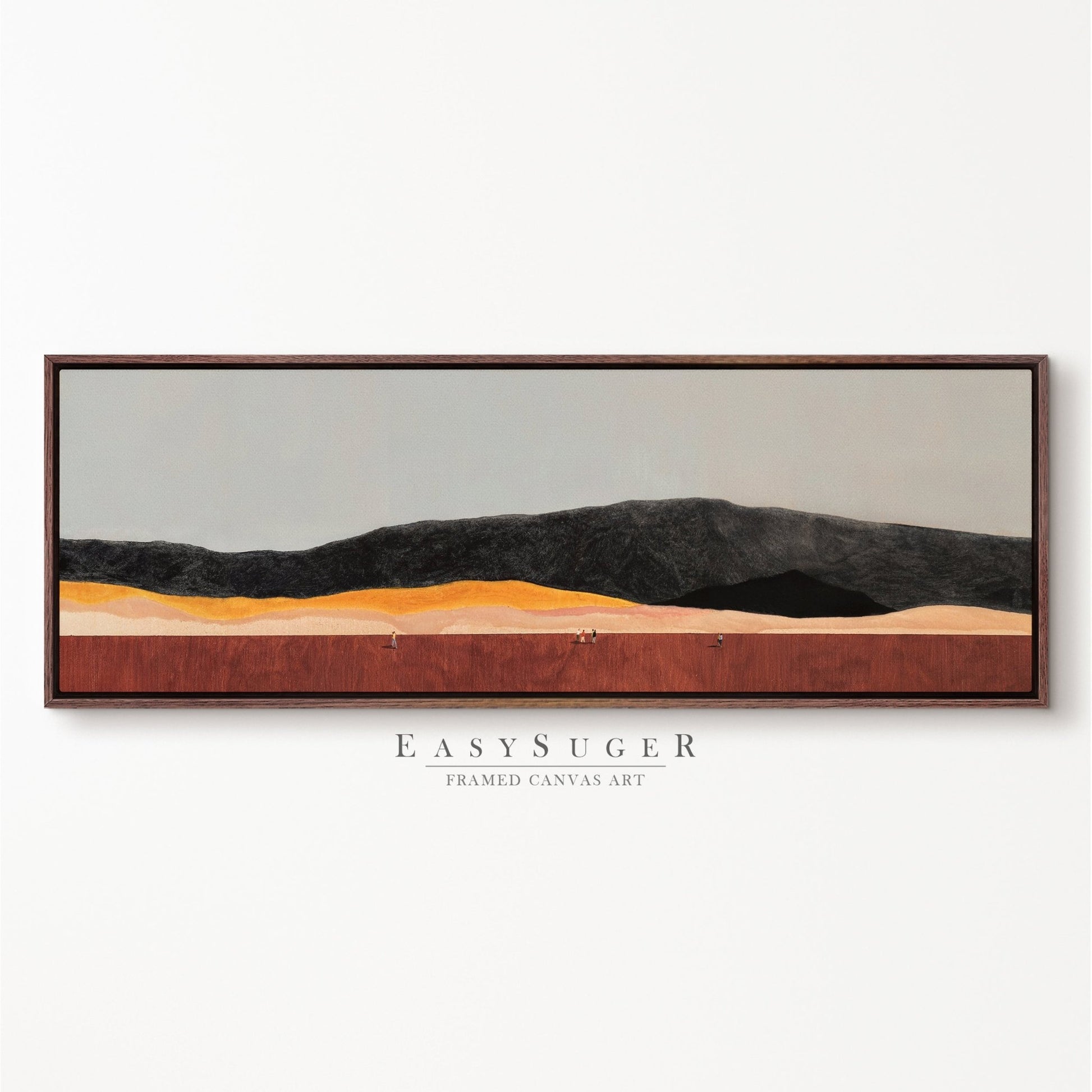 Mouintain I - EasySugerMouintain IFramed Canvas PrintsEasySugerEasySugerMouintain I36x12Walnut