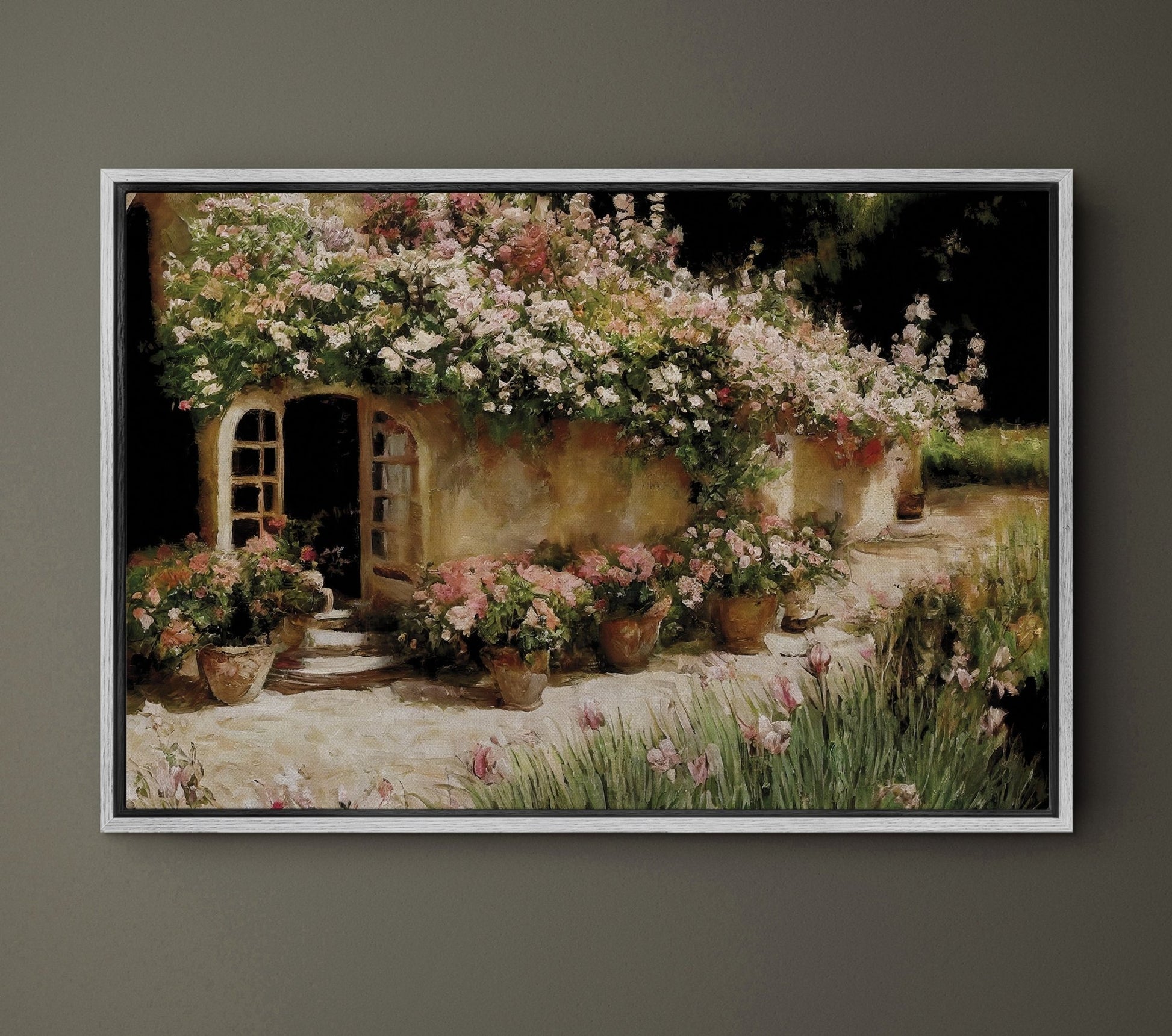 Nordic Flowers Garden - EasySugerNordic Flowers GardenFramed Canvas PrintsEasySugerEasySugerNordic Flowers Garden24x16Light