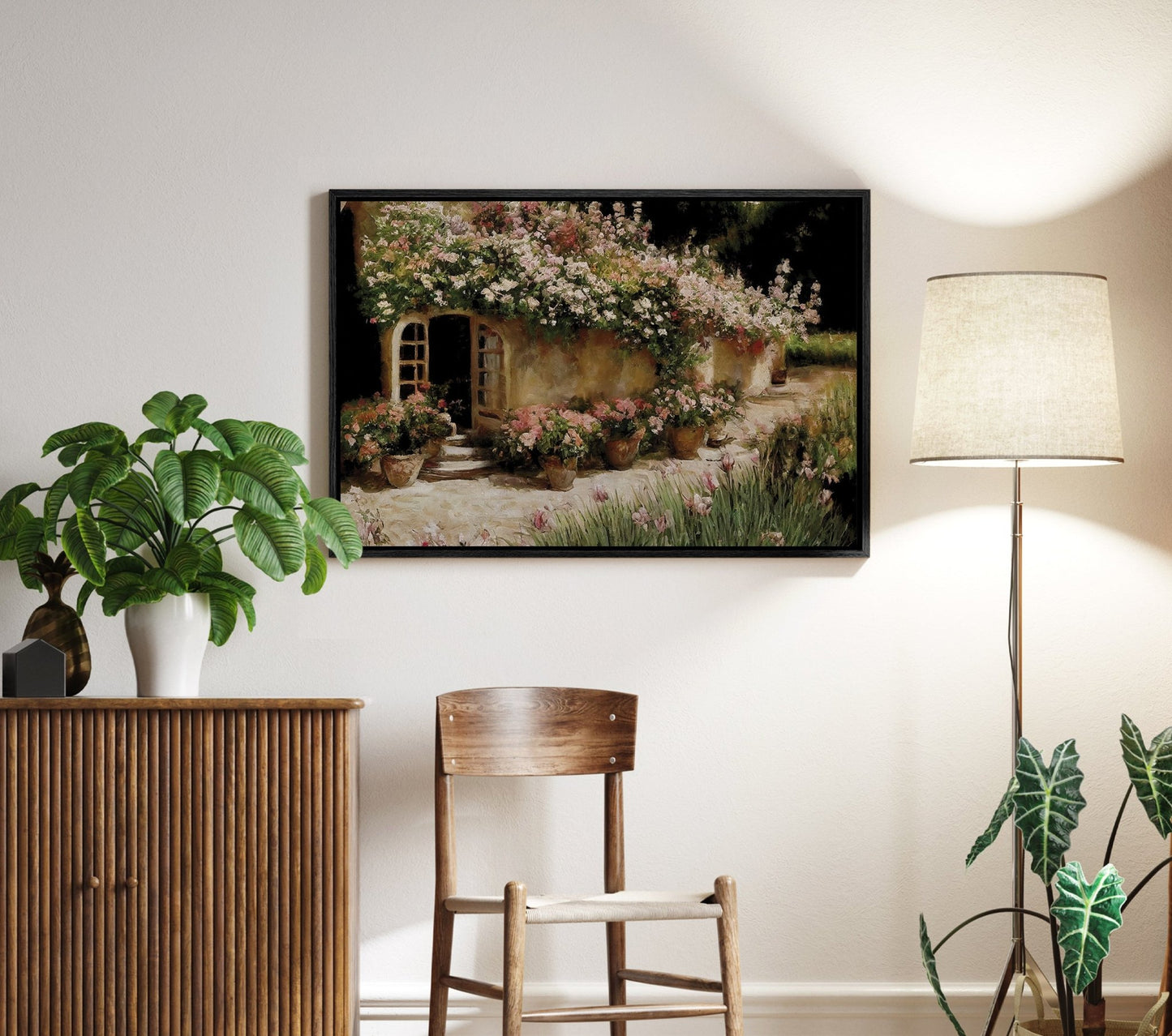 Nordic Flowers Garden - EasySugerNordic Flowers GardenFramed Canvas PrintsEasySugerEasySugerNordic Flowers Garden24x16Light