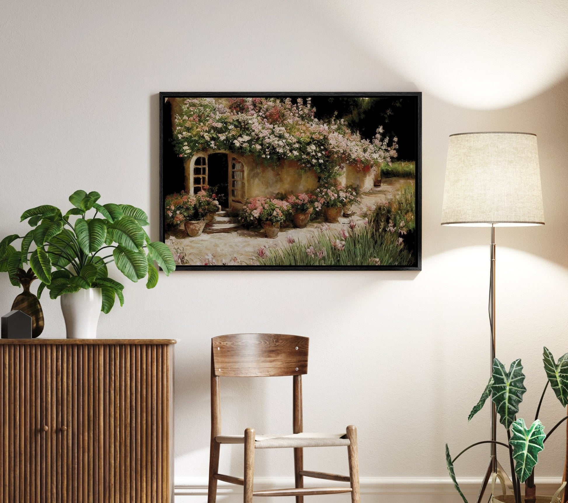 Nordic Flowers Garden - EasySugerNordic Flowers GardenFramed Canvas PrintsEasySugerEasySugerNordic Flowers Garden24x16Light