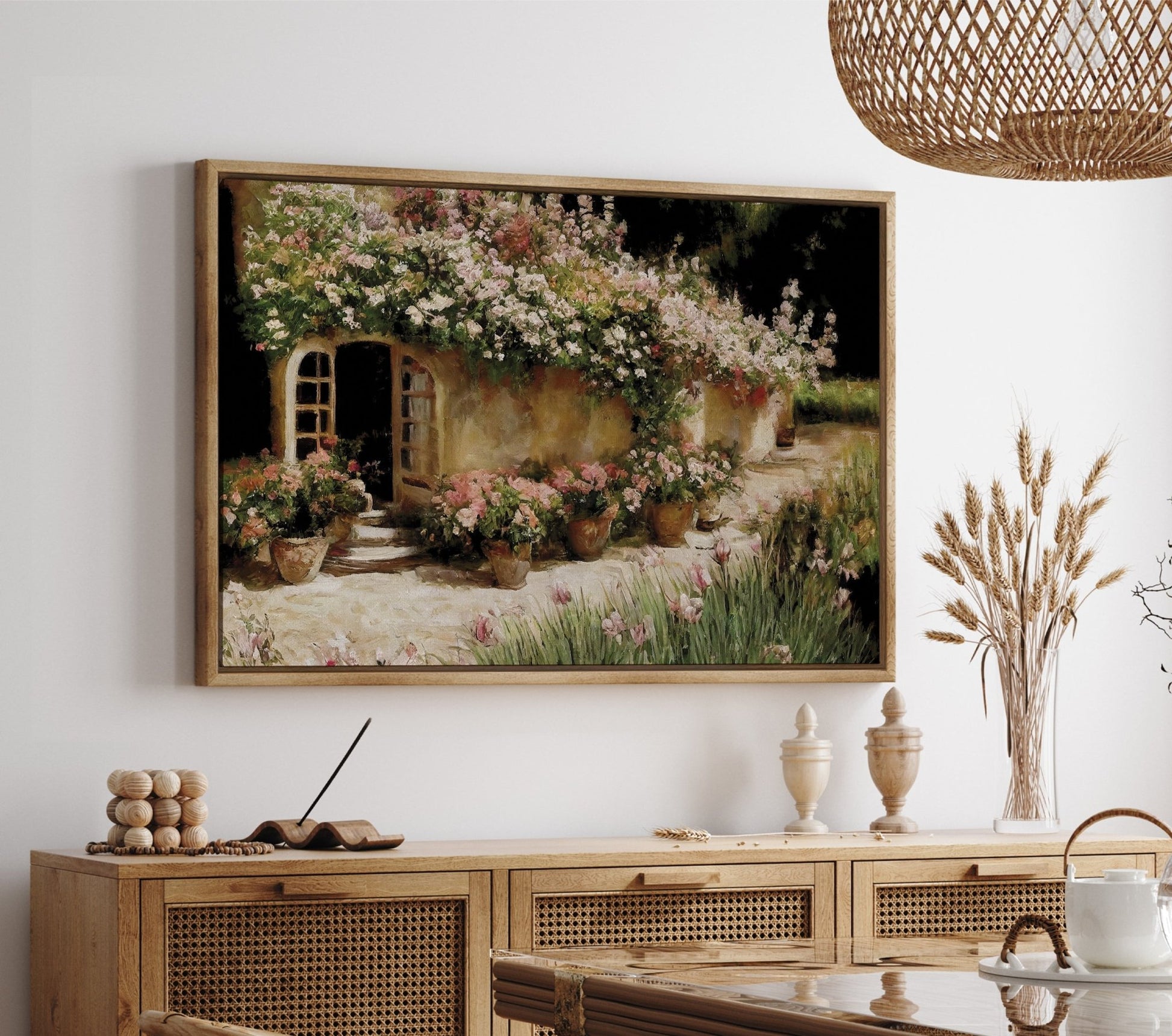 Nordic Flowers Garden - EasySugerNordic Flowers GardenFramed Canvas PrintsEasySugerEasySugerNordic Flowers Garden24x16Natural