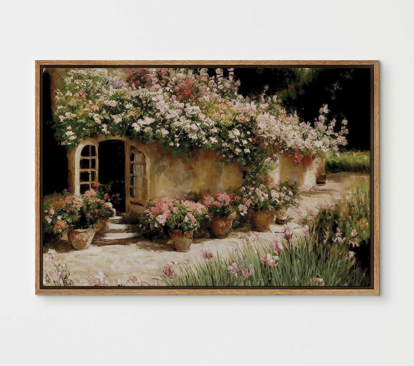 Nordic Flowers Garden - EasySugerNordic Flowers GardenFramed Canvas PrintsEasySugerEasySugerNordic Flowers Garden24x16Natural