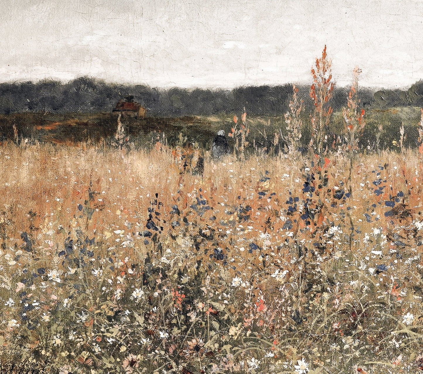 Oil Painting Wildflowers field | VT50 - EasySugerOil Painting Wildflowers field | VT50Framed Canvas PrintsEasySugerEasySugerOil Painting Wildflowers field | VT5024x16Natural