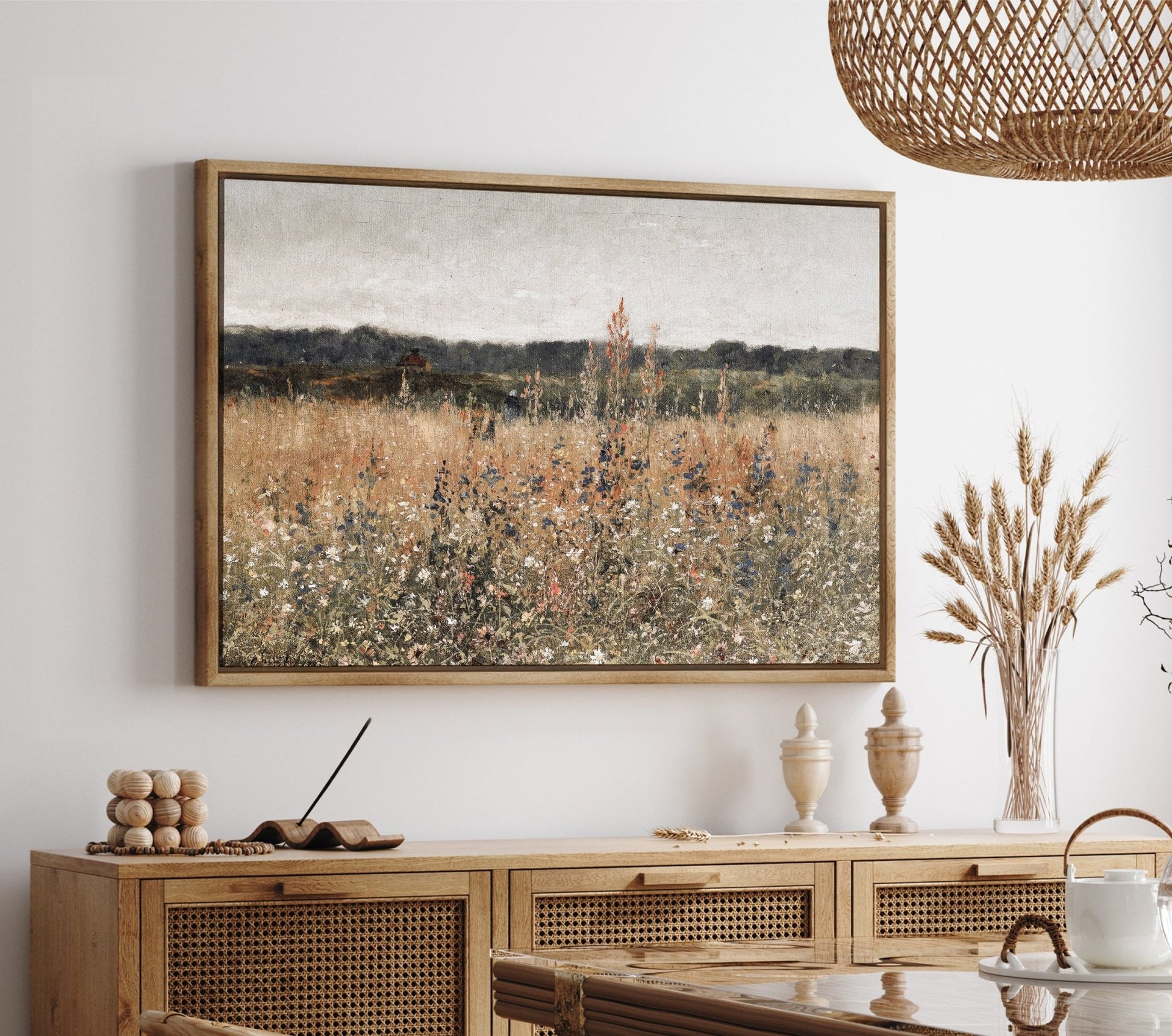 Oil Painting Wildflowers field | VT50 - EasySugerOil Painting Wildflowers field | VT50Framed Canvas PrintsEasySugerEasySugerOil Painting Wildflowers field | VT5024x16Natural