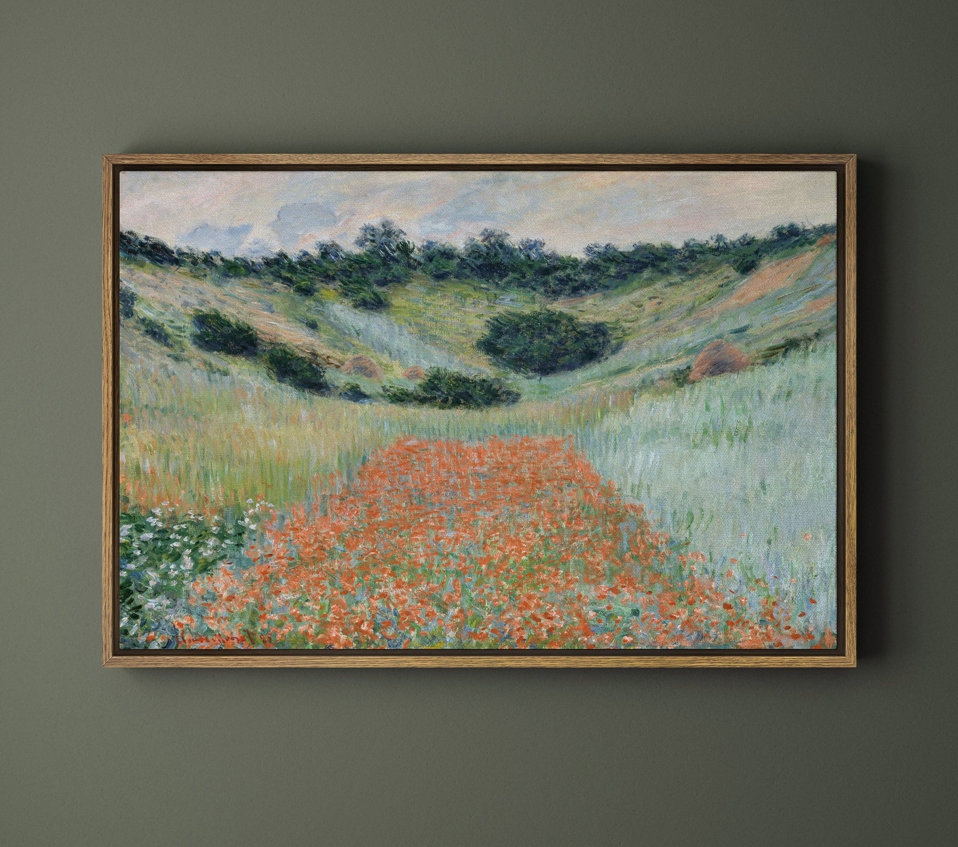 Poppy Field in a Hollow near Giverny 1885 - EasySugerPoppy Field in a Hollow near Giverny 1885Framed Canvas PrintsEasySugerEasySugerPoppy Field in a Hollow near Giverny 188524x16Natural