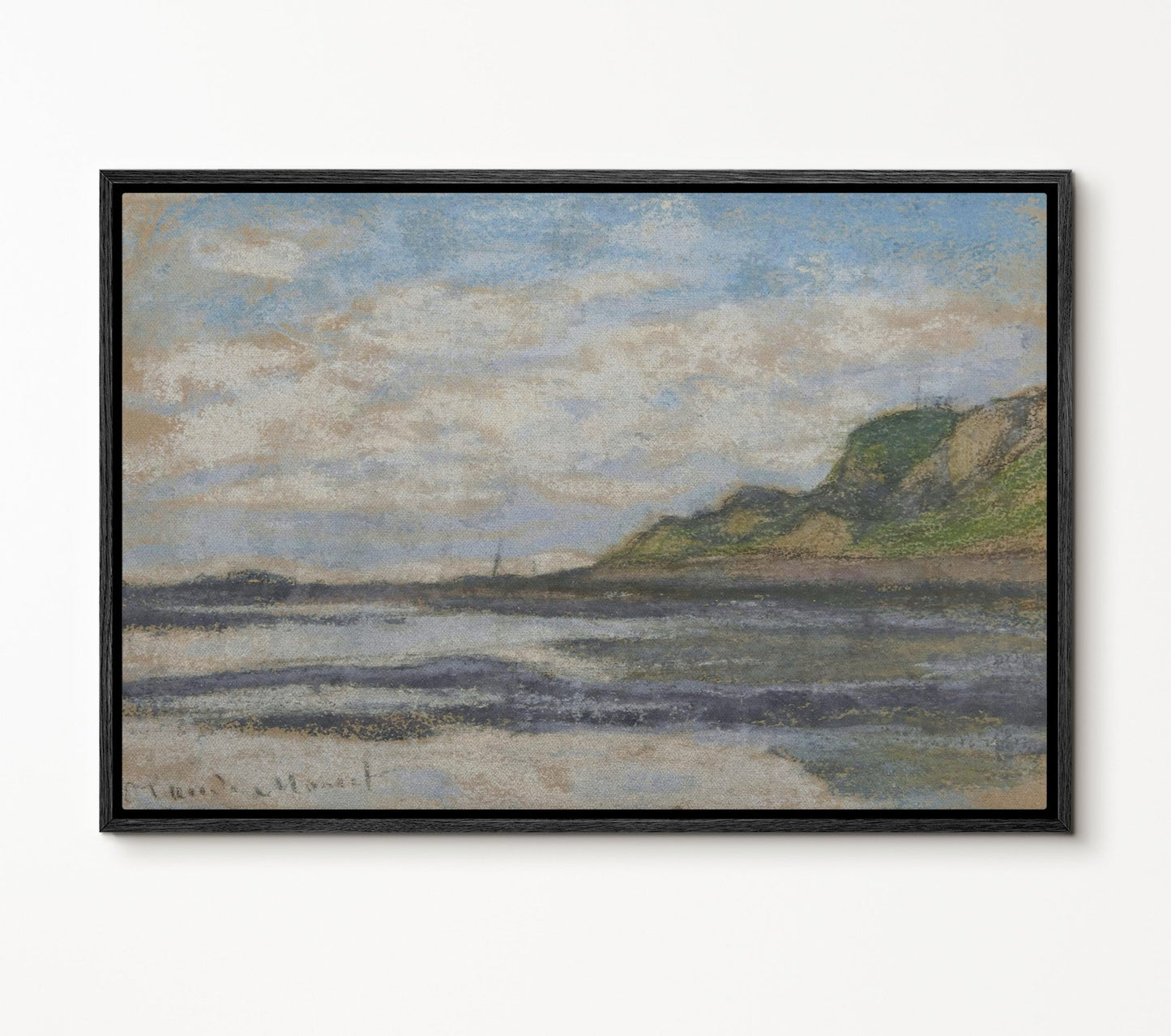 Sainte Adresse 1865 - EasySugerSainte Adresse 1865Framed Canvas PrintsEasySugerEasySugerSainte Adresse 186524x16Black