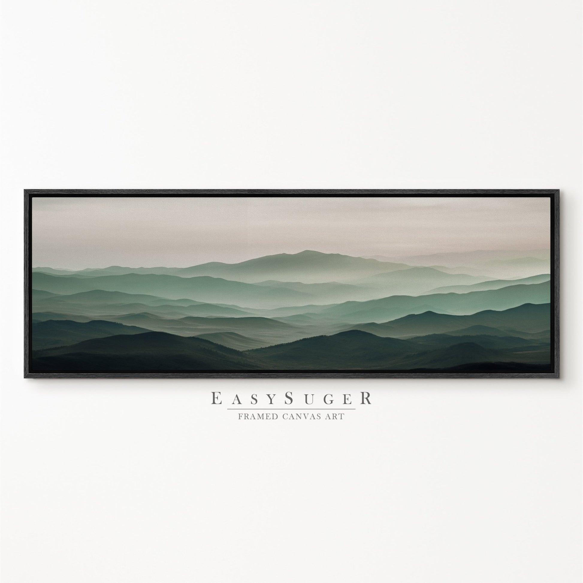 Sunset Mountain I - EasySugerSunset Mountain IFramed Canvas PrintsEasySugerEasySugerSunset Mountain I36x12Walnut