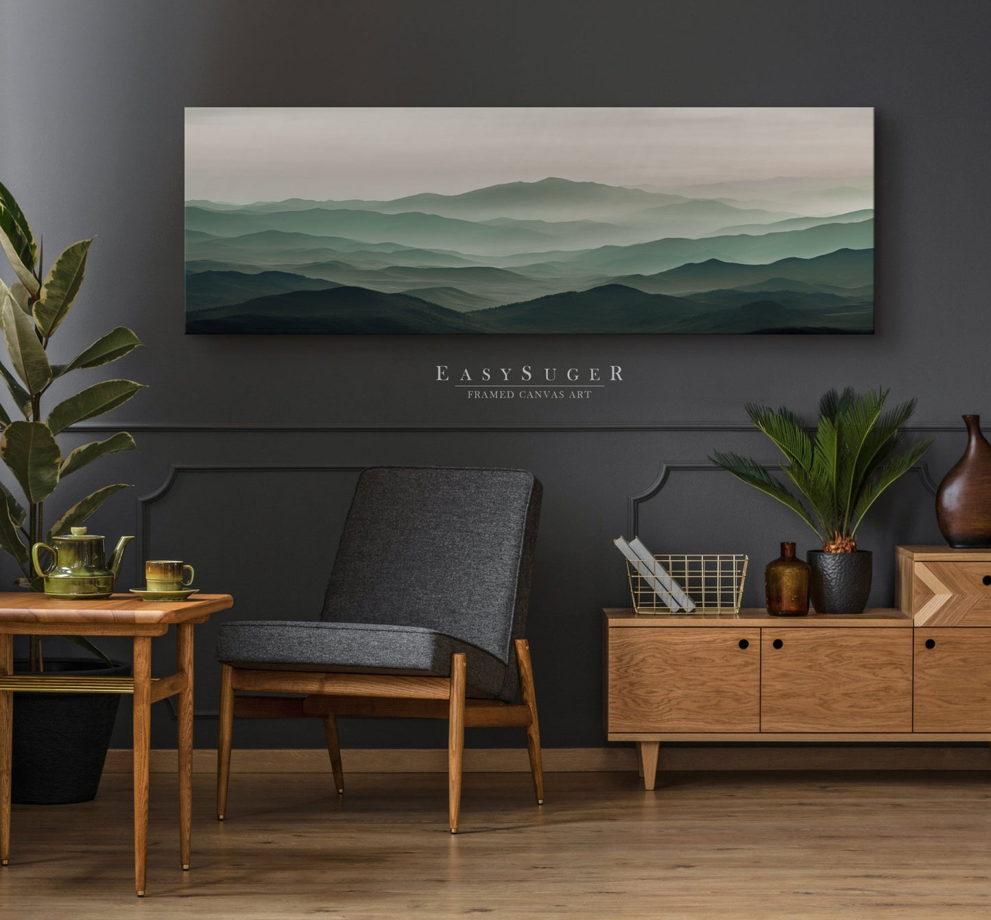 Sunset Mountain I - EasySugerSunset Mountain IFramed Canvas PrintsEasySugerEasySugerSunset Mountain I36x12Premuim Gallery Wrap