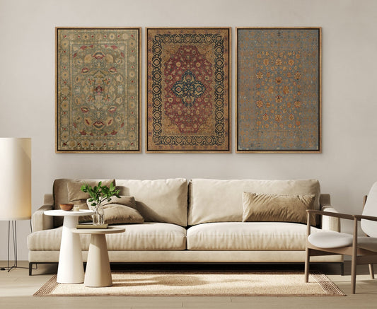 Tapestry I | Set of 3 Antique Art - EasySugerTapestry I | Set of 3 Antique ArtFramed Canvas PrintsEasySugerEasySugerTapestry I | Set of 3 Antique Art3 pieces of 16x24Walnut