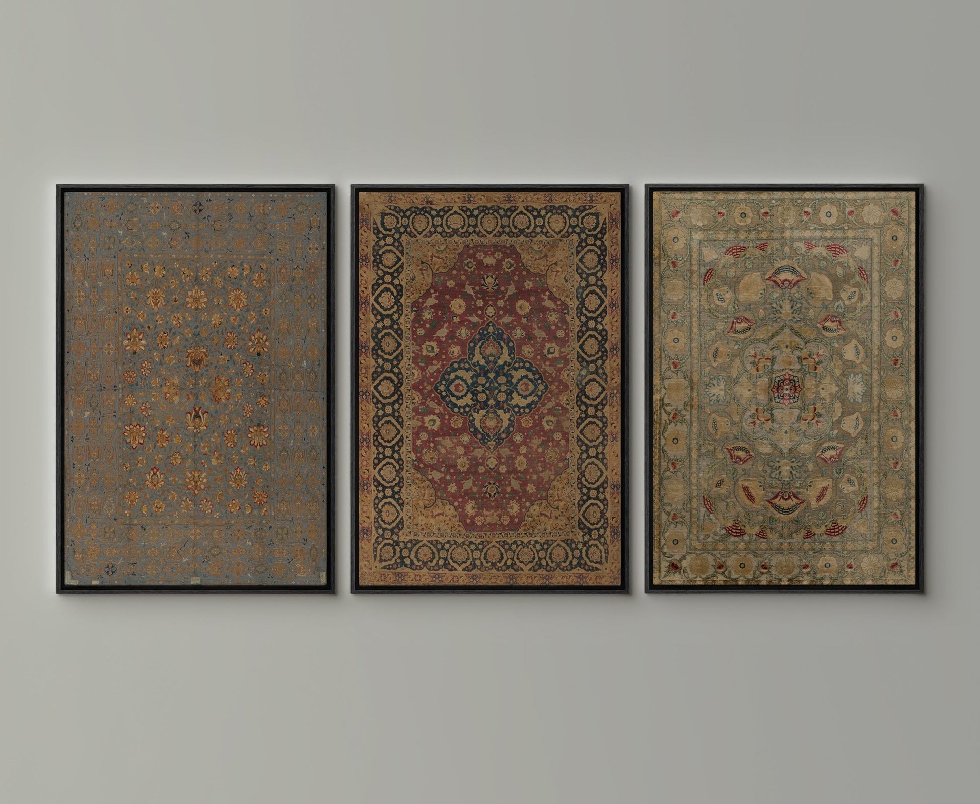 Tapestry I | Set of 3 Antique Art - EasySugerTapestry I | Set of 3 Antique ArtFramed Canvas PrintsEasySugerEasySugerTapestry I | Set of 3 Antique Art3 pieces of 16x24Black