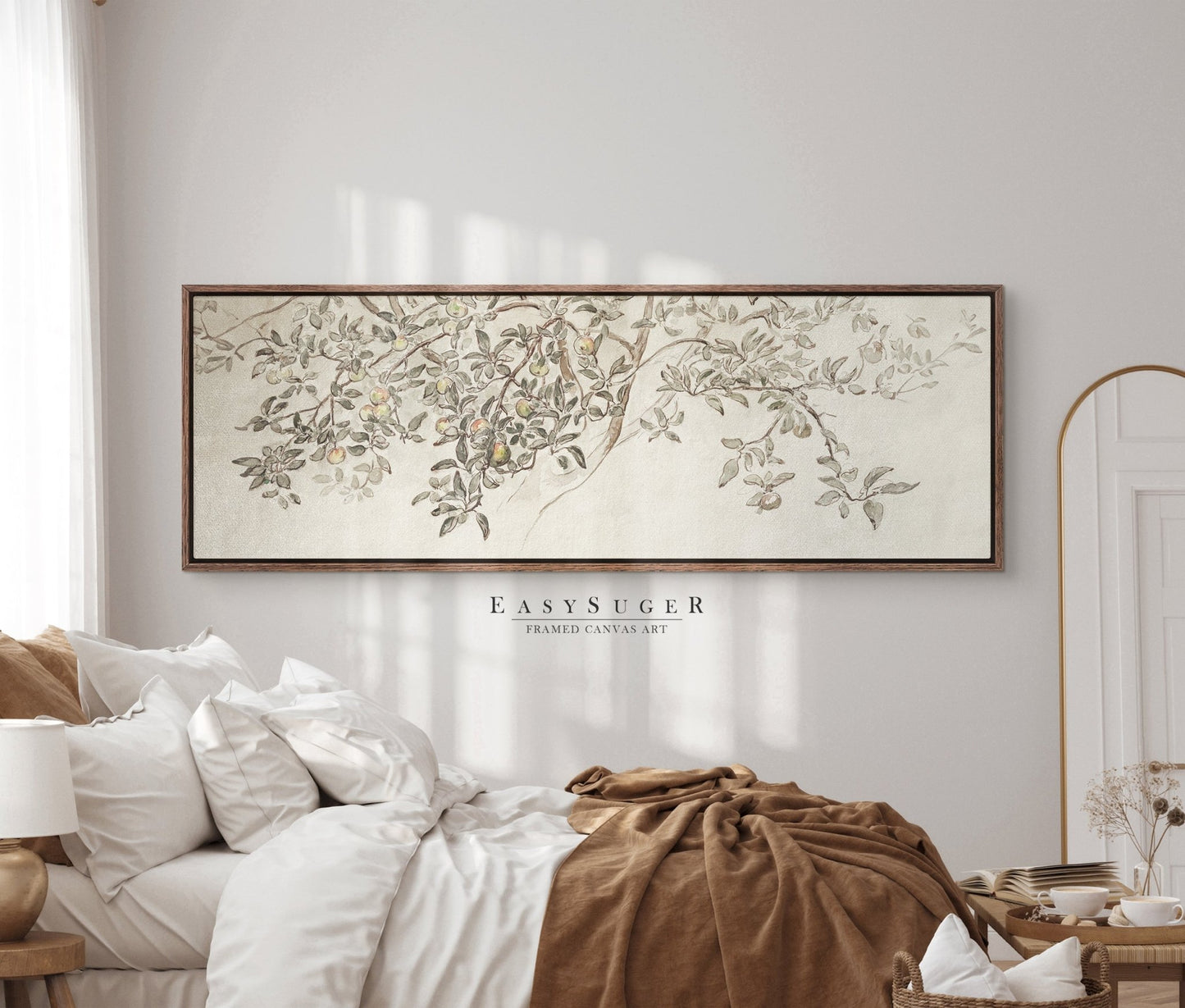 The Apple Tree - EasySugerThe Apple TreeFramed Canvas PrintsEasySugerEasySugerThe Apple Tree36x12Walnut