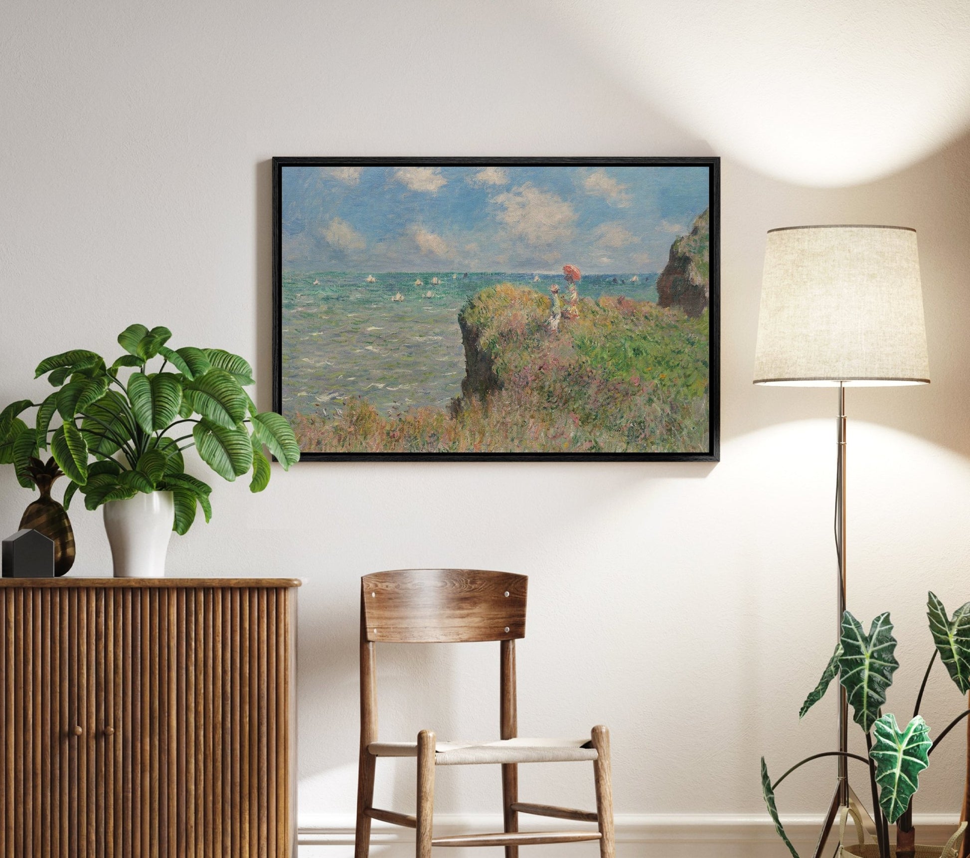 The Cliff Walk at Pourville - EasySugerThe Cliff Walk at PourvilleFramed Canvas PrintsEasySugerEasySugerThe Cliff Walk at Pourville24x16Light