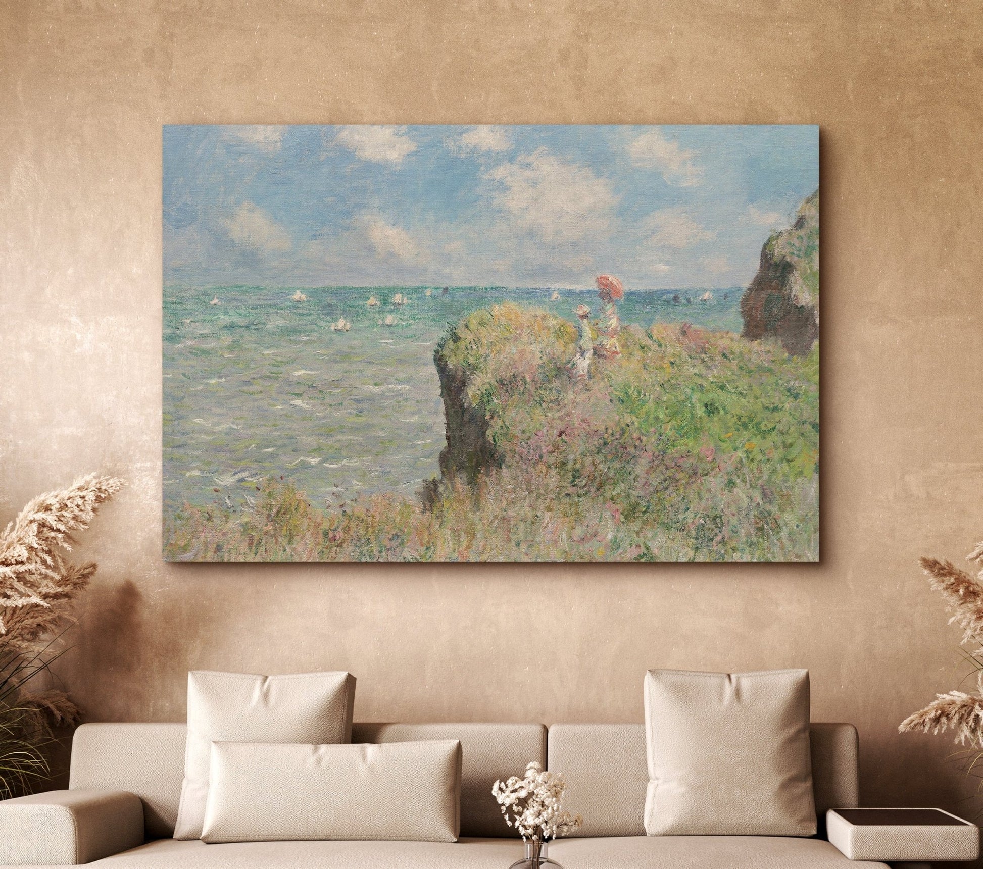 The Cliff Walk at Pourville - EasySugerThe Cliff Walk at PourvilleFramed Canvas PrintsEasySugerEasySugerThe Cliff Walk at Pourville24x16Premuim Gallery Wrap