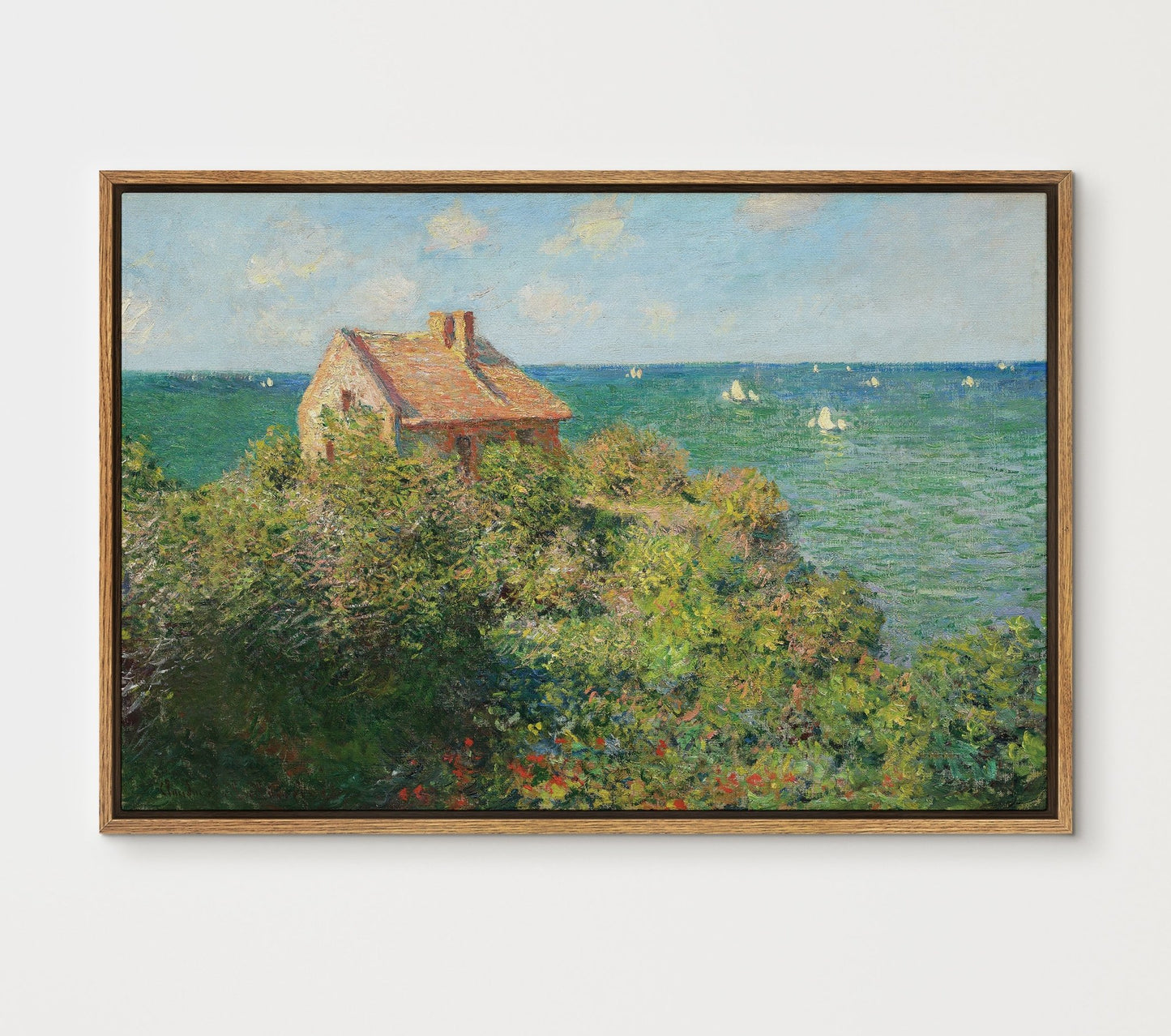 The Fisherman's House at Varengeville 1882 - EasySugerThe Fisherman's House at Varengeville 1882Framed Canvas PrintsEasySugerEasySugerThe Fisherman's House at Varengeville 188224x16Walnut