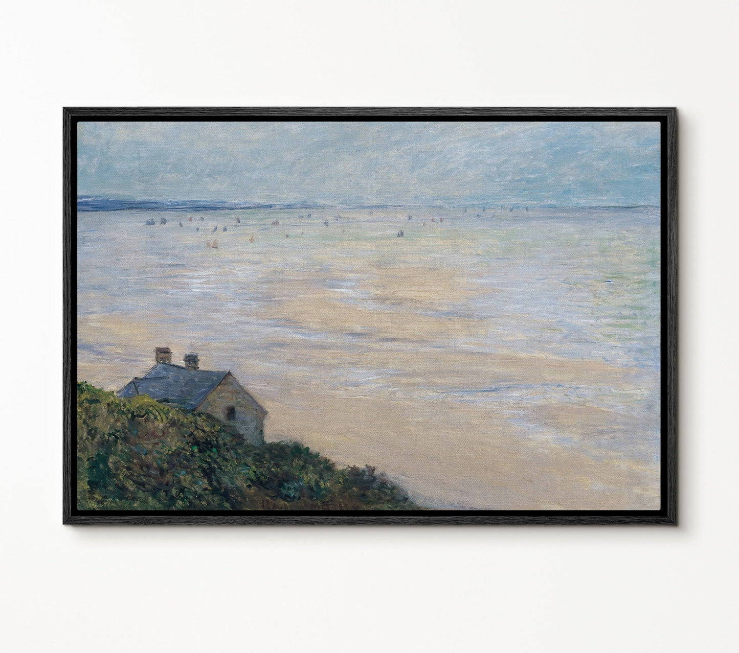 The Hut in Trouville Low Tide 1881 - EasySugerThe Hut in Trouville Low Tide 1881Framed Canvas PrintsEasySugerEasySugerThe Hut in Trouville Low Tide 188124x16Walnut