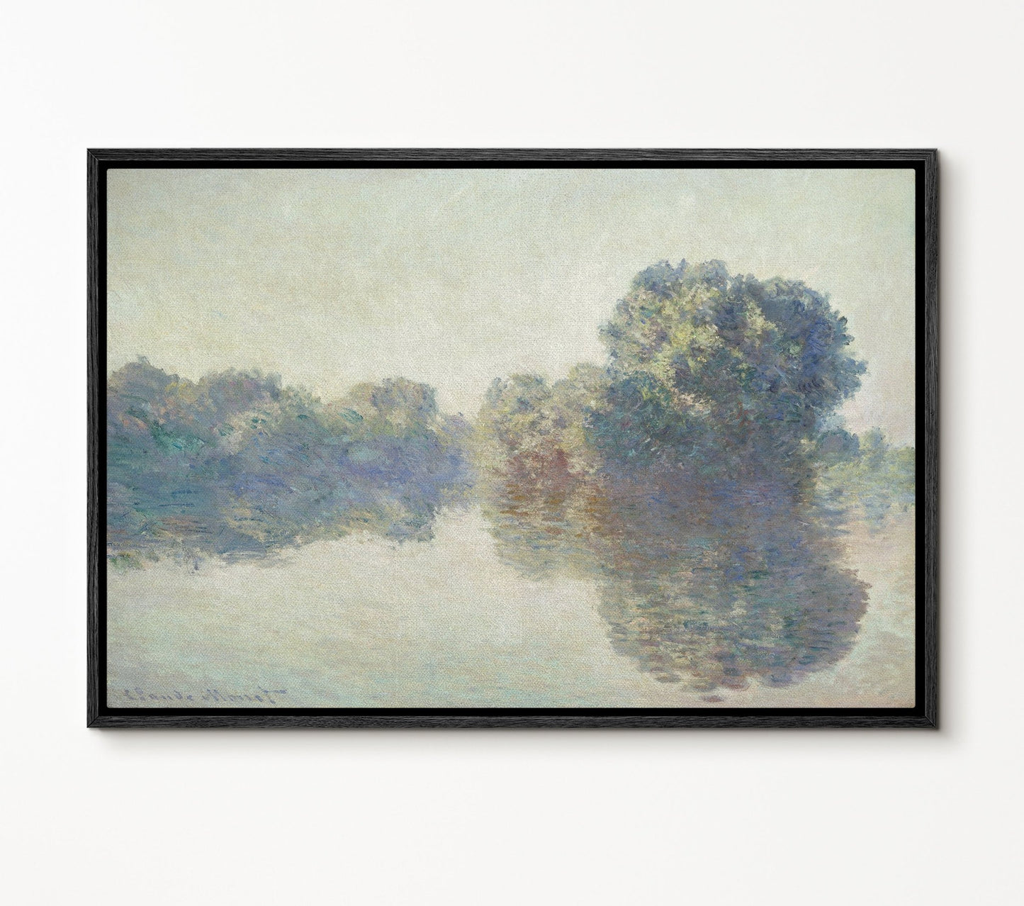 The Seine at Giverny - EasySugerThe Seine at GivernyFramed Canvas PrintsEasySugerEasySugerThe Seine at Giverny24x16Black