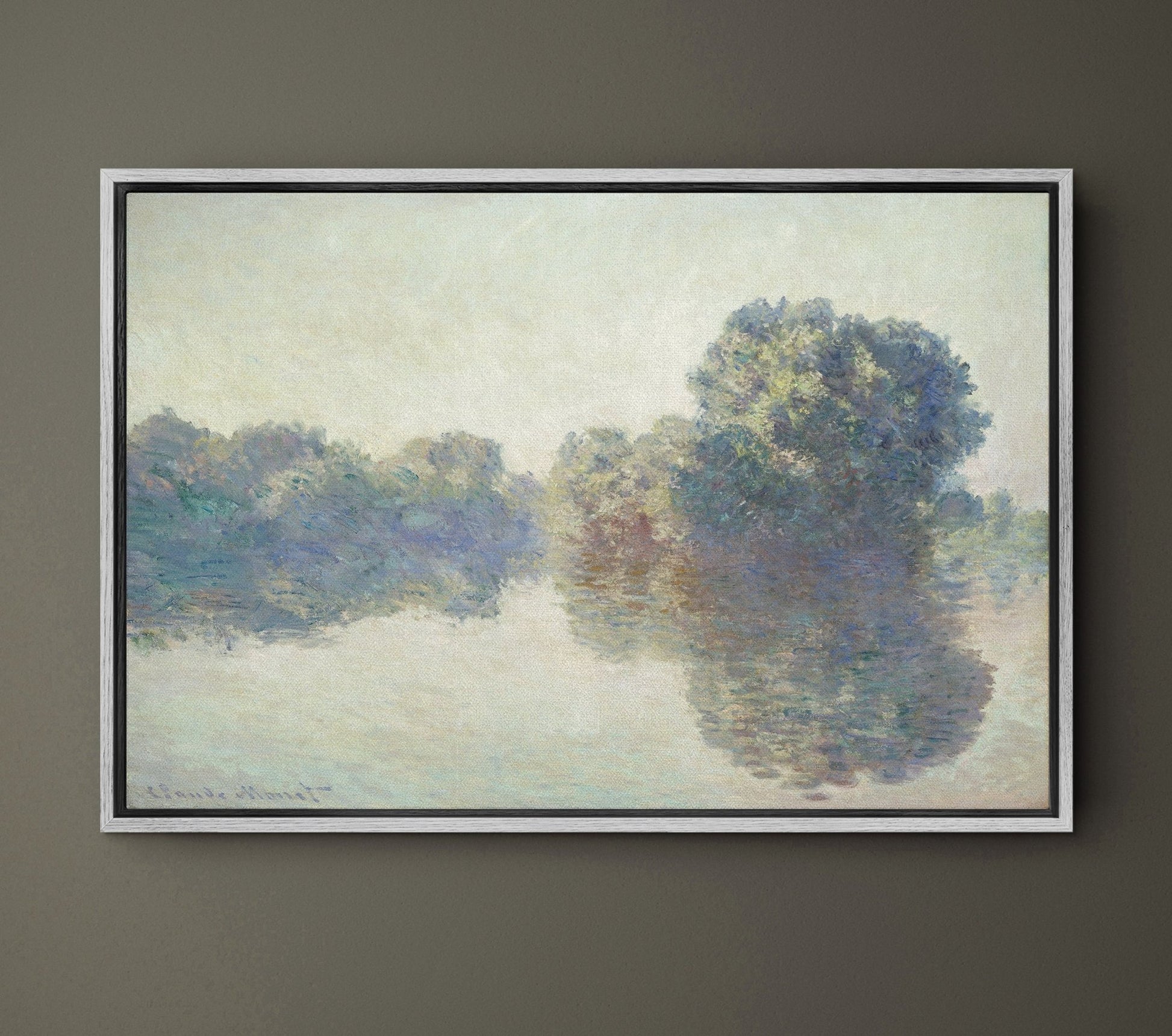 The Seine at Giverny - EasySugerThe Seine at GivernyFramed Canvas PrintsEasySugerEasySugerThe Seine at Giverny24x16Light