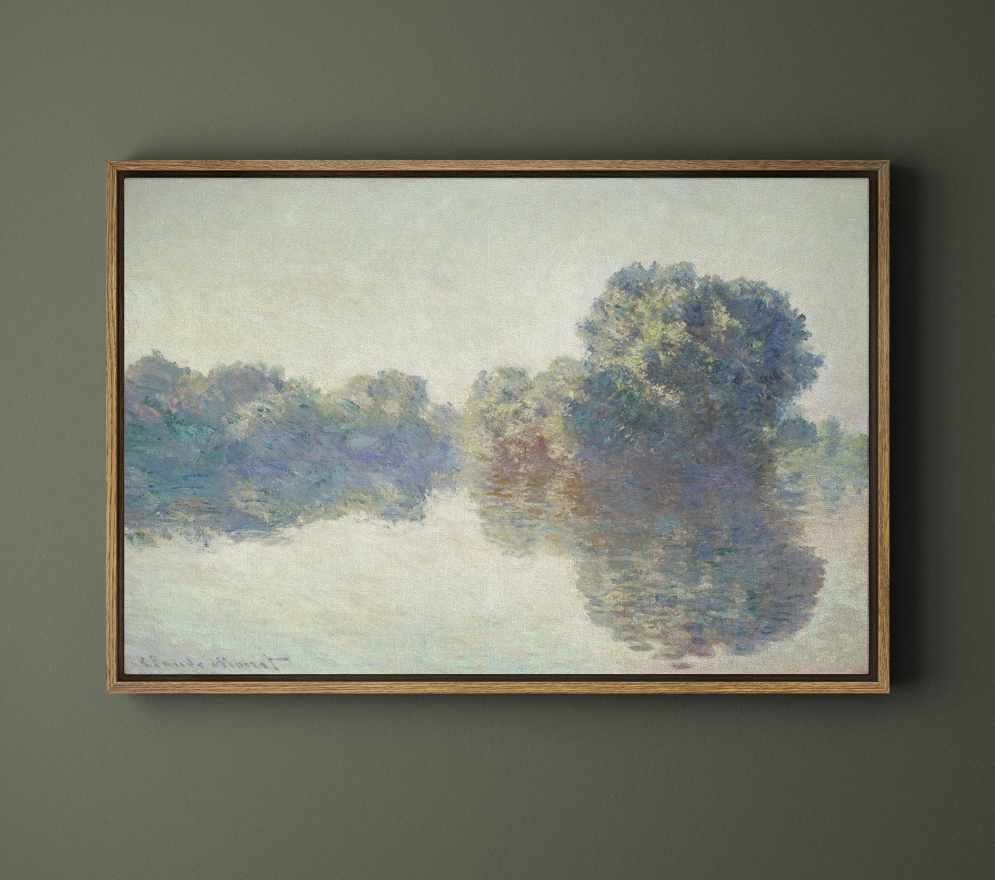 The Seine at Giverny - EasySugerThe Seine at GivernyFramed Canvas PrintsEasySugerEasySugerThe Seine at Giverny24x16Natural