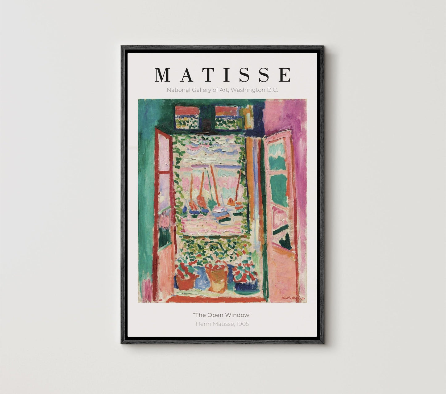 The Window by Henri Matisse | Premuim Framed Canvas Print - EasySugerThe Window by Henri Matisse | Premuim Framed Canvas PrintFramed Canvas PrintsEasySugerEasySugerThe Window by Henri Matisse | Premuim Framed Canvas Print16x24Black