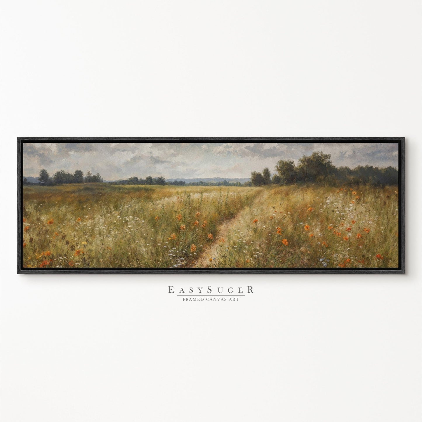 Ultra Wide Vintage Landscape and Lake Wall art - EasySugerUltra Wide Vintage Landscape and Lake Wall artFramed Canvas PrintsEasySugerEasySugerUltra Wide Vintage Landscape and Lake Wall art36x12Walnut