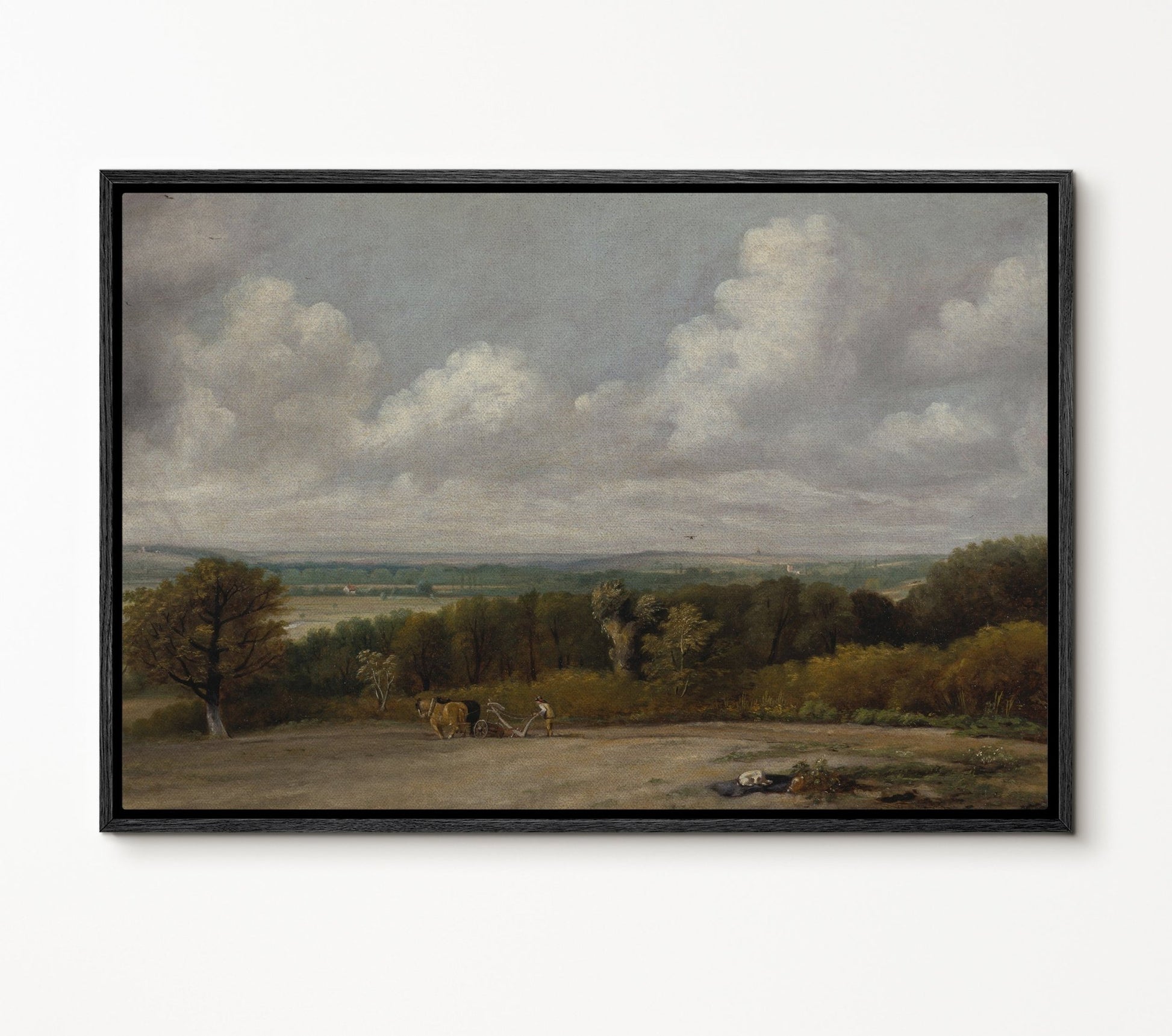 Vintage Country Landscape II - EasySugerVintage Country Landscape IIFramed Canvas PrintsEasySugerEasySugerVintage Country Landscape II24x16Black