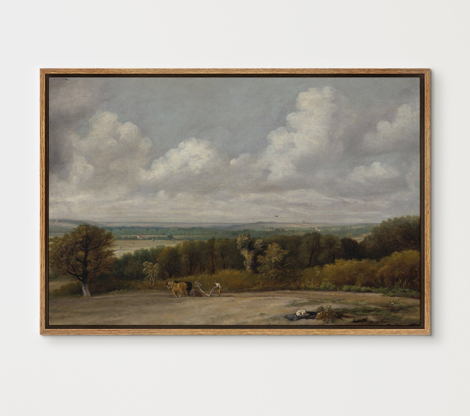 Vintage Country Landscape II - EasySugerVintage Country Landscape IIFramed Canvas PrintsEasySugerEasySugerVintage Country Landscape II24x16Natural