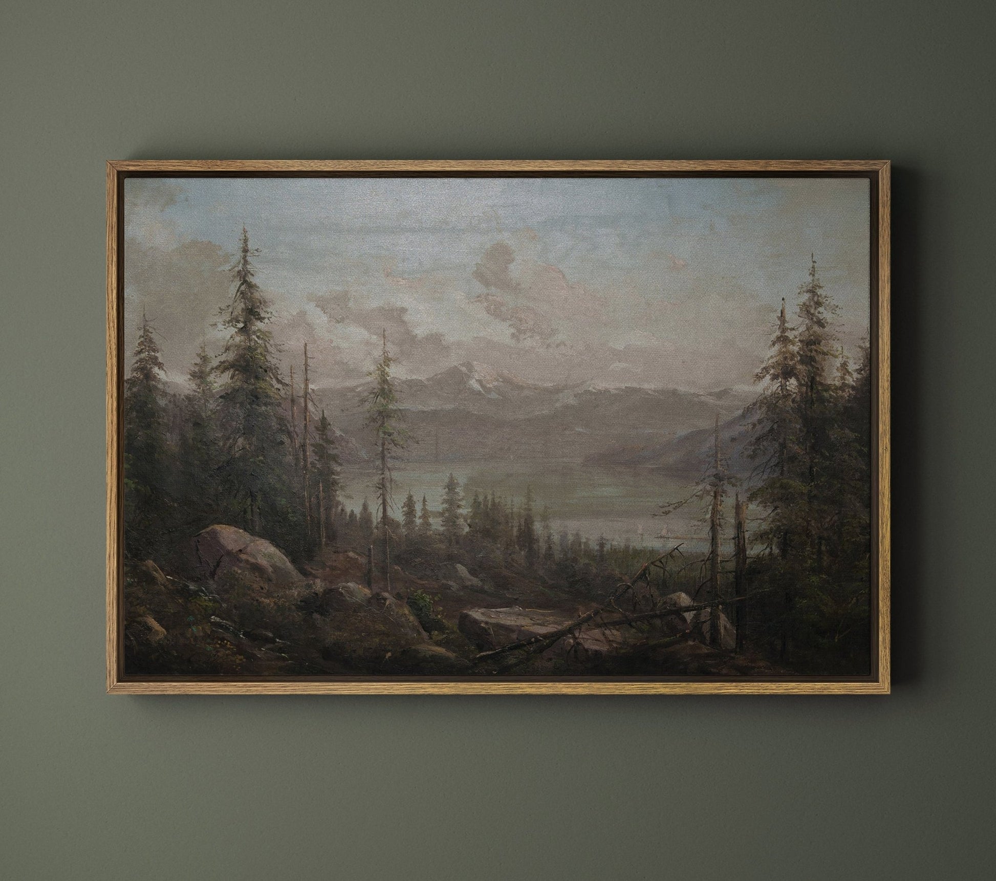 Vintage Country Landscape III - EasySugerVintage Country Landscape IIIFramed Canvas PrintsEasySugerEasySugerVintage Country Landscape III24x16Natural