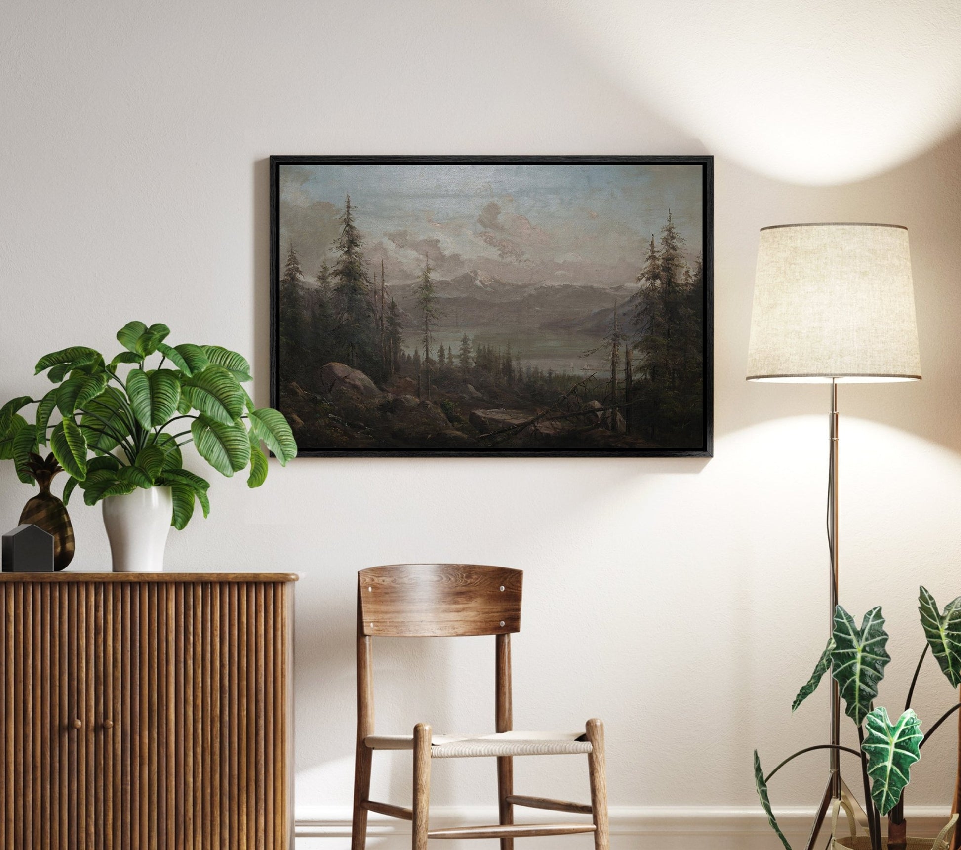 Vintage Country Landscape III - EasySugerVintage Country Landscape IIIFramed Canvas PrintsEasySugerEasySugerVintage Country Landscape III24x16Light