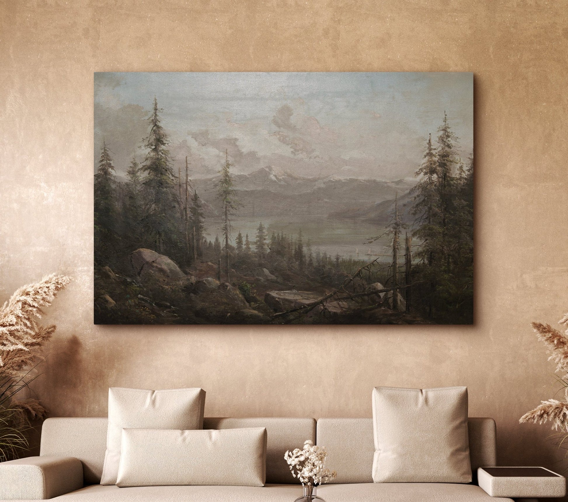 Vintage Country Landscape III - EasySugerVintage Country Landscape IIIFramed Canvas PrintsEasySugerEasySugerVintage Country Landscape III24x16Premuim Gallery Wrap