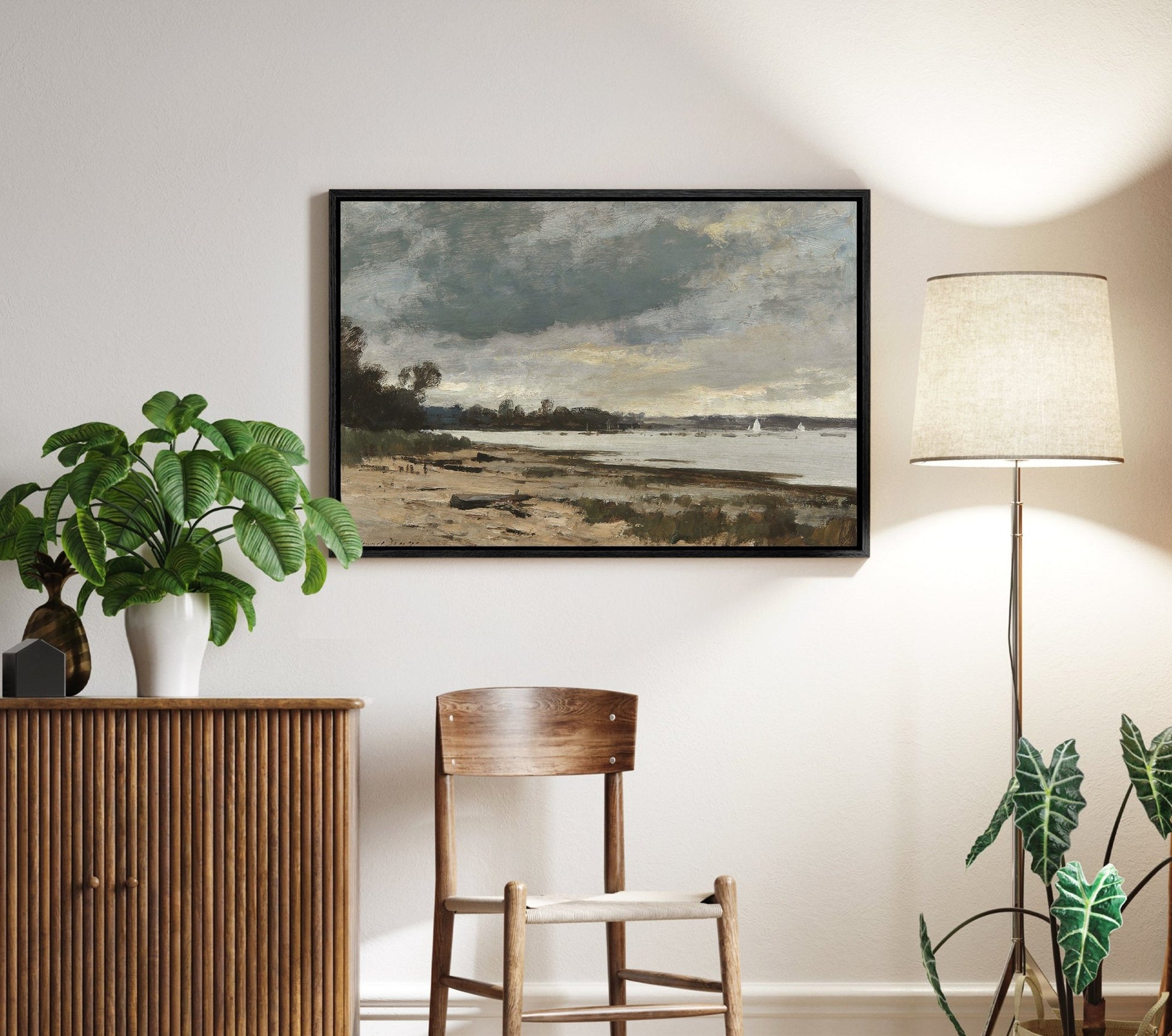 Vintage Country Landscape IV - EasySugerVintage Country Landscape IVFramed Canvas PrintsEasySugerEasySugerVintage Country Landscape IV24x16Light