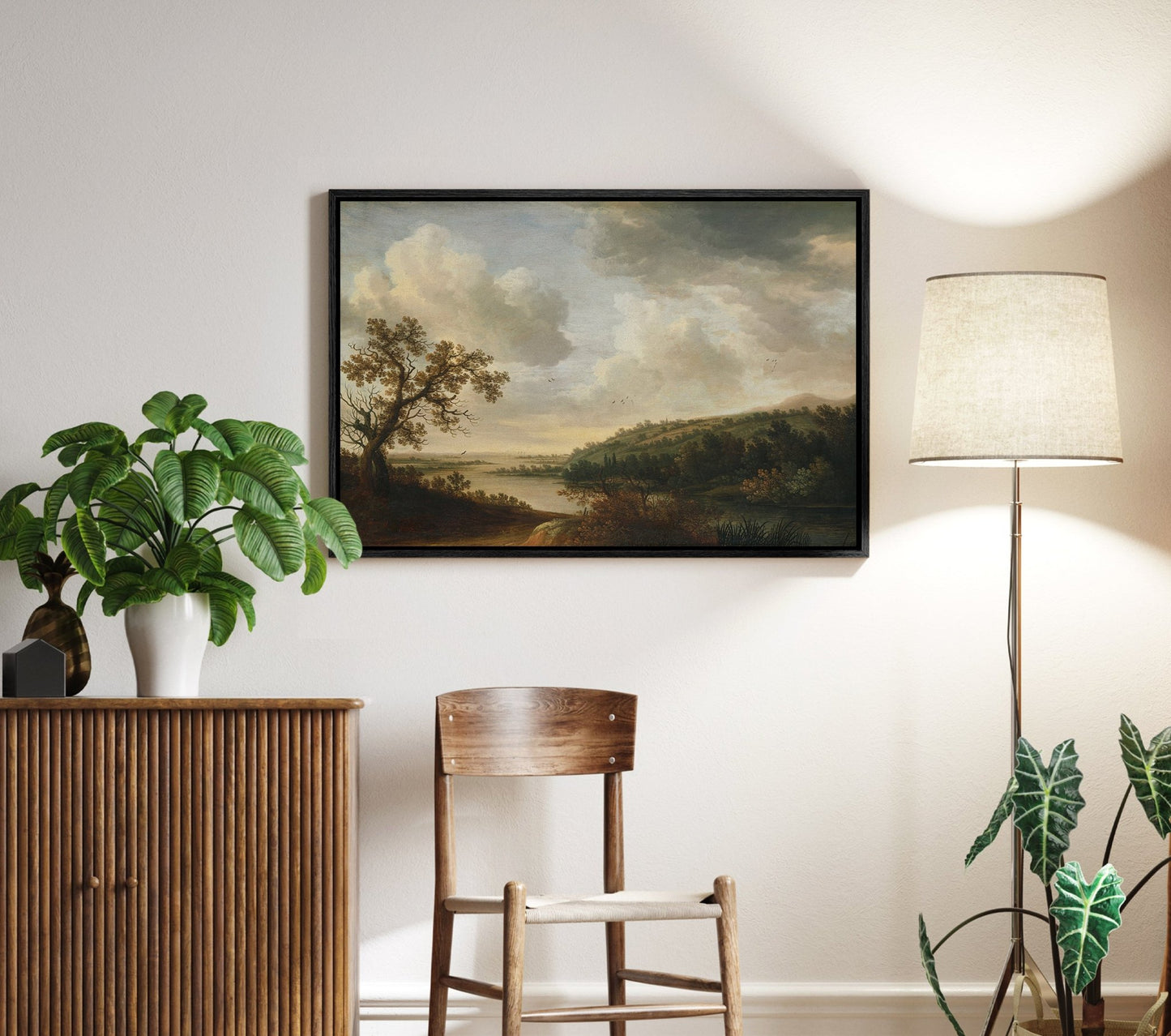 Vintage Landscape III - EasySugerVintage Landscape IIIFramed Canvas PrintsEasySugerEasySugerVintage Landscape III24x16Light