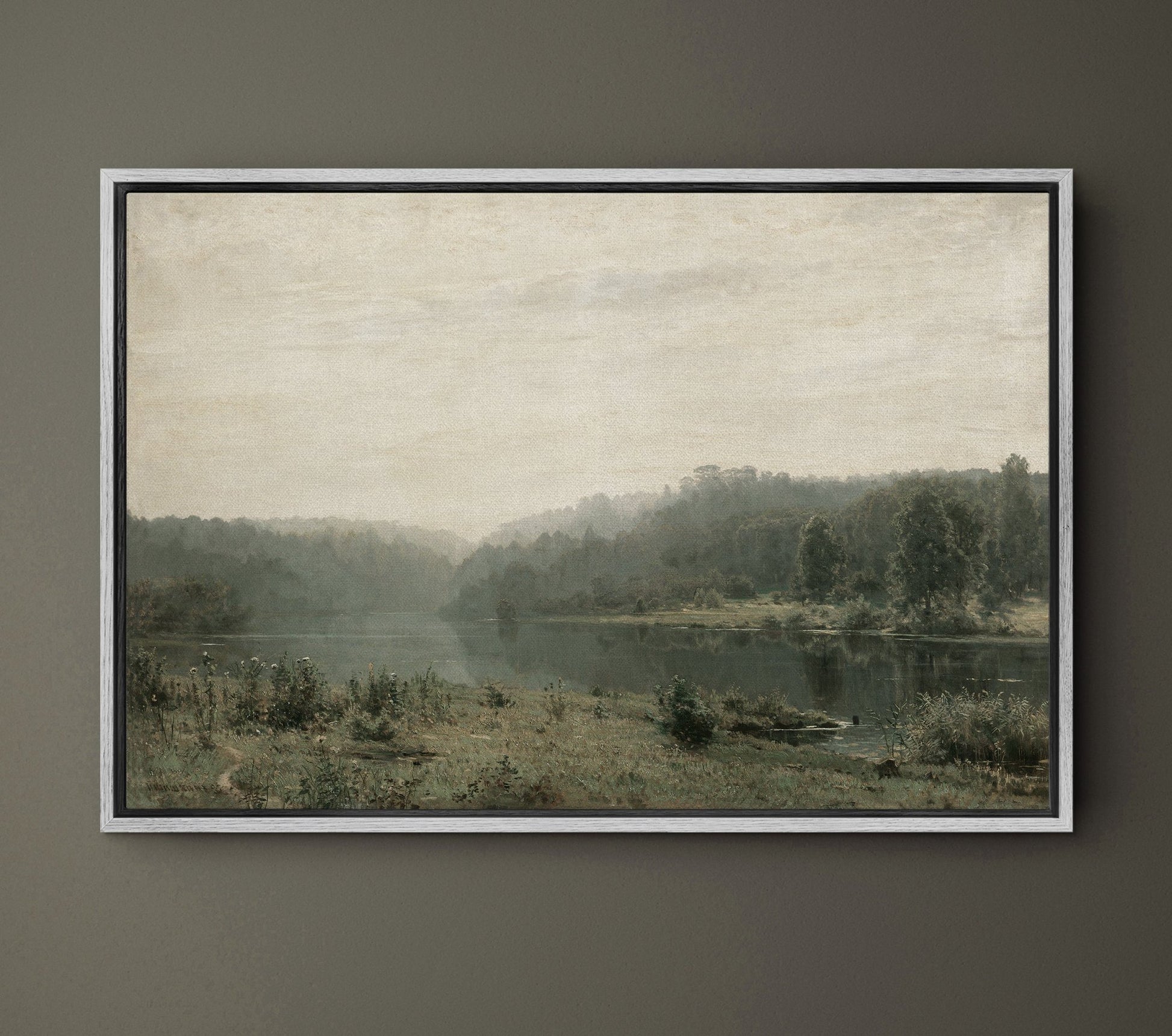 Vintage Oil painting Landscape Wall Art Print | VT43 - EasySugerVintage Oil painting Landscape Wall Art Print | VT43Framed Canvas PrintsEasySugerEasySugerVintage Oil painting Landscape Wall Art Print | VT4324x16Light