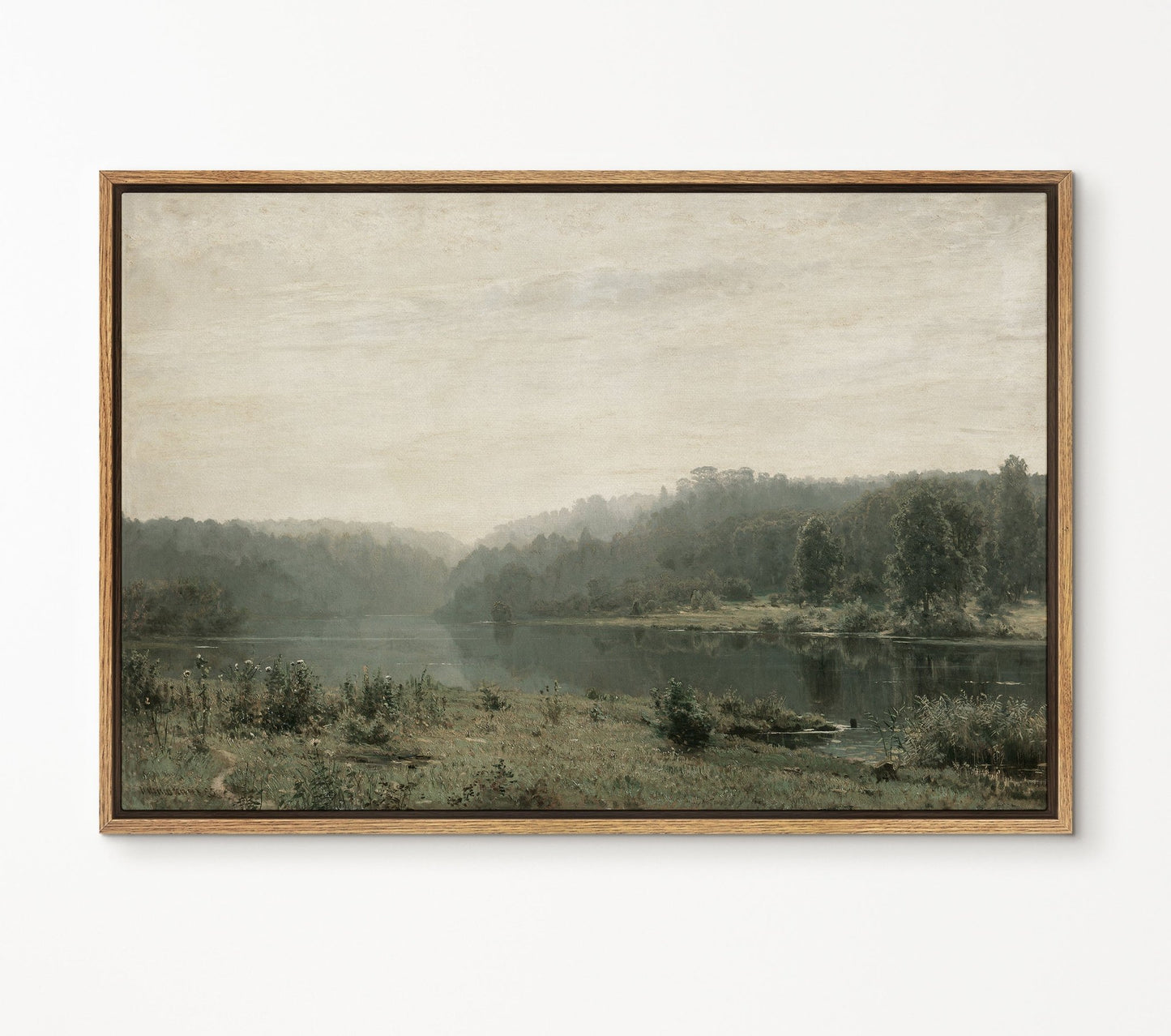 Vintage Oil painting Landscape Wall Art Print | VT43 - EasySugerVintage Oil painting Landscape Wall Art Print | VT43Framed Canvas PrintsEasySugerEasySugerVintage Oil painting Landscape Wall Art Print | VT4324x16Natural